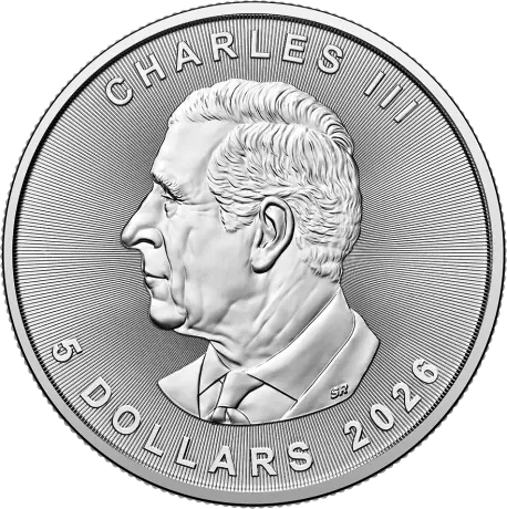 Package of 100:  1 oz Silver Maple Leaf Coin | 2026